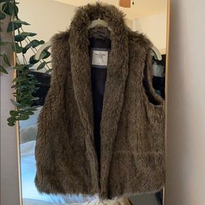 Abercrombie Fur Vest